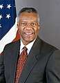 Delano Lewis, Former CEO of the Peace Corps, NPR, and United States Ambassador to the Republic of South Africa from 1996 to 2001.