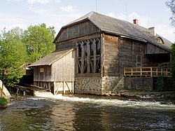 Watermill in Ginučiai