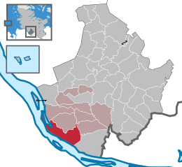 Hetlingen – Mappa