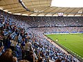 Innenansicht des Stadions: Hamburger SV gegen FC Chelsea, August 2010