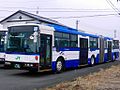 京成電鉄から移籍した連接バス O520-98001