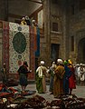 The Carpet Merchant by Jean-Léon Gérôme, c 1887