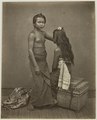 Two slaves of the Raja of Buleleng, Bali, Indonesia, 1865–1870