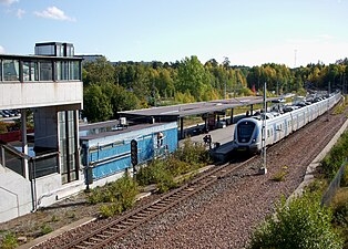 Kallhäll station före ombyggnad