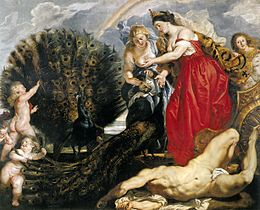 Pierre-Paul Rubens, Junon et Argus, vers 1610