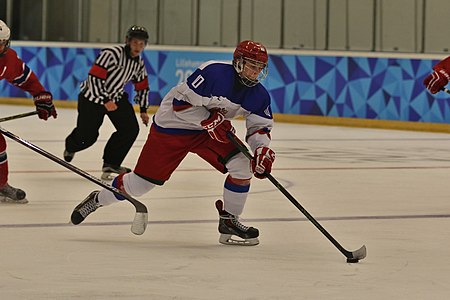 Andrei Svechnikov was selected second overall by the Carolina Hurricanes.
