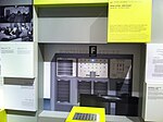 Reproduction de l'ordinateur Nimrod au musée Computerspielemuseum Berlin.