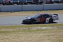 The 7 car at the 2019 Carneros 200 with Noah Gragson driving.