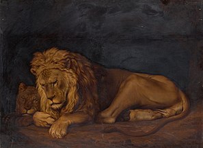 Resting Lions (1852)