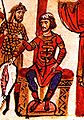 Khan Omurtag of Bulgaria, from the Chronicle of John Skylitzes.
