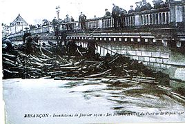 Pont de la République en 1910.