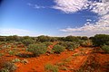 Maralinga test site area in Australia