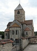 L'église, côté nord.