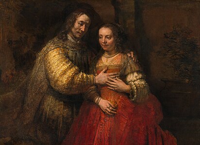 The Jewish Bride, by Rembrandt