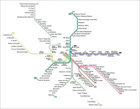 Voir la carte de la ligne.