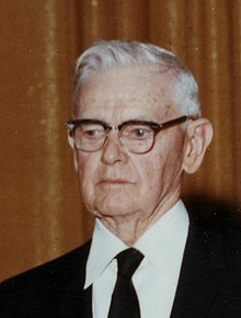 Walter Knott at his 60th Anniversary in 1971