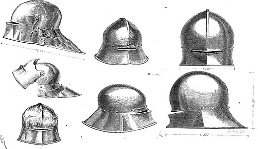 קסדה גותית מסוג Sallet