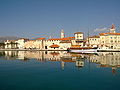 Pogled na Trogir s otoka Čiova.