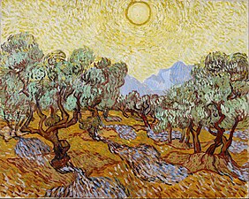 Vincent van Gogh, Olive Trees Saint-Rémy, November 1889