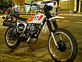 Yamaha XT 500, un cylindre 4 temps (1978).