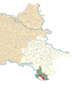 Location of Đurići