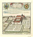 L'abbaye Notre-Dame de Josaphat par Louis Boudan, 1696[b].