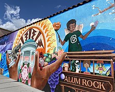 Alum Rock community mural