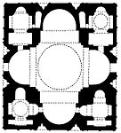 Detailed plan of the church