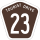 Tourist Drive 23 marker