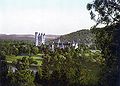 Balmoral Castle in Royal Deeside (photochrom from about 1900).
