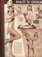 Five dancers from Forbidden City, featured in Beauty Parade magazine (1943)