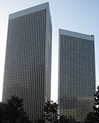 Century Plaza Towers, Los Angeles, 1975