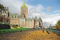 La terrasse Dufferin et le Château Frontenac.