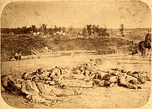 Confederate dead after the Second Battle of Corinth