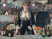 3. A Bar at the Folies-Bergère by Édouard Manet (Courtauld Gallery, London)