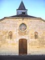 Façade de l'église.