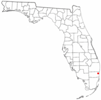 Location of Broadview-Pompano Park, Florida