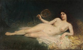 Femme a l’éventail, 1900, Musée national des Beaux-Arts de Buenos Aires