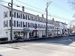 Greenwood Avenue, a historic street in Bethel.