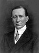 A headshot of Guglielmo Marconi, taken in 1908