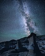 Près de Drumheller au Canada.