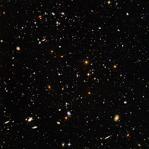 Hubble Ultra-Deep Field, 2003–2004, by NASA/ESA (edited by JJ Harrison)
