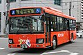 現行塗装の一般路線バス（日野・ブルーリボンII）