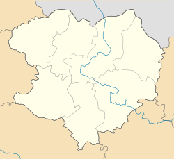 Sakhnovshchyna is located in Kharkiv Oblast
