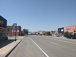 Greybull Avenue in Greybull, Wyoming