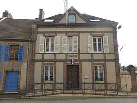 The town hall in Manou