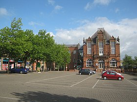 Ripley, the administrative centre of Amber Valley and the second largest settlement in the borough