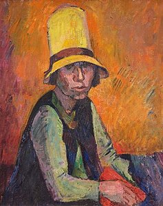 Woman in a Yellow Hat