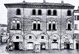 Palazzo Bergomi nel 1909