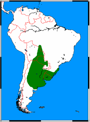 Description de l'image Pseudalopex gymnocercus range map.png.